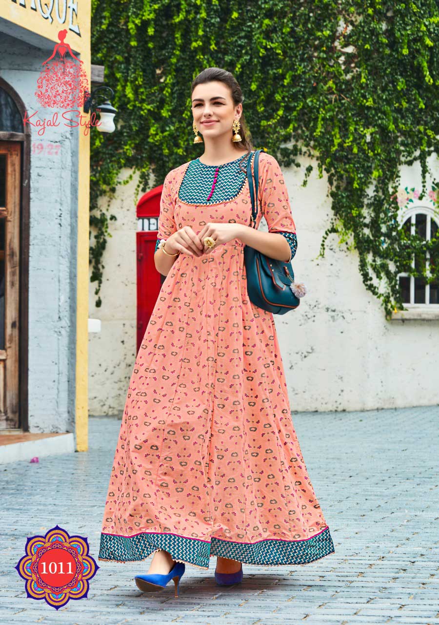 Fashion Loreal Vol-1 Kajal Style Rayon Cotton Wholesale Kurti Fashion Loreal Vol-1 Kajal Style Rayon Cotton Wholesale Kurti